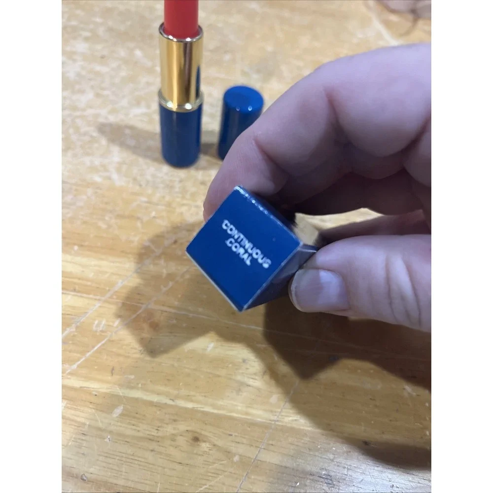 Vtg Avon Color Release‎ Long Wearing Lipstick - Continuous Coral